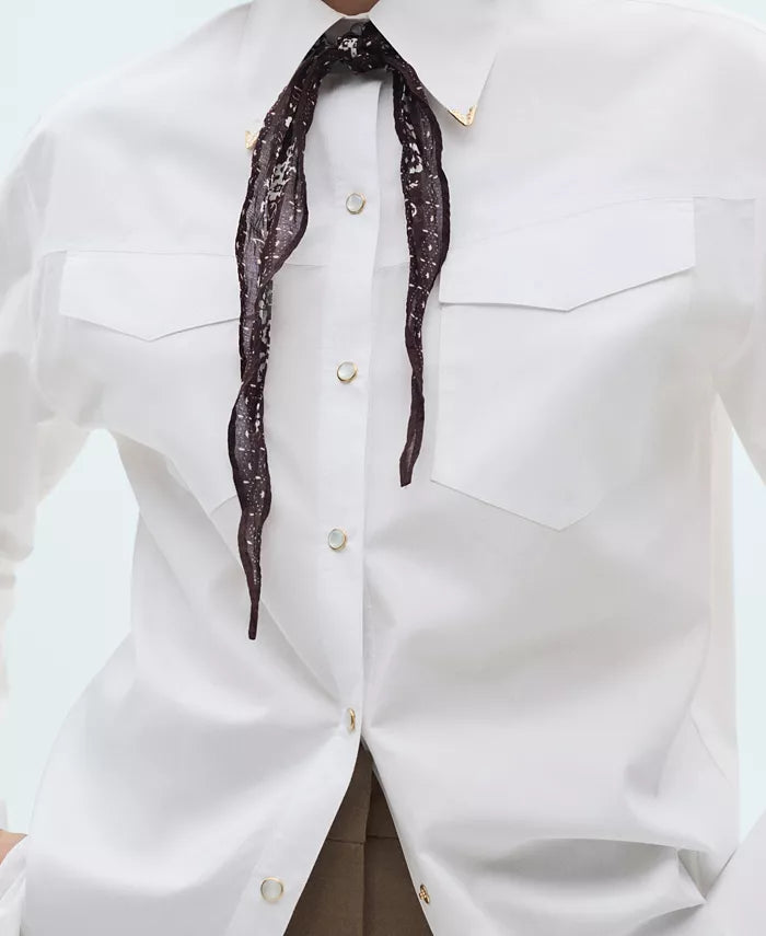 Women's Metal Detail Shirt