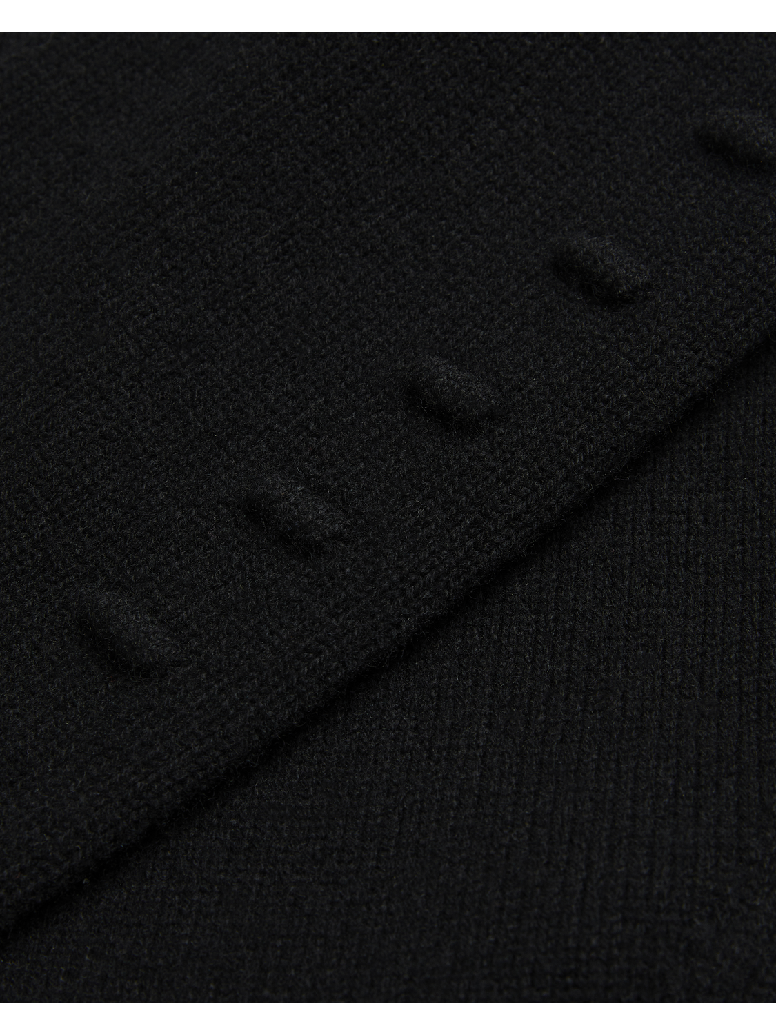 Bobble Detail Shirt Hem Knitted Jumper