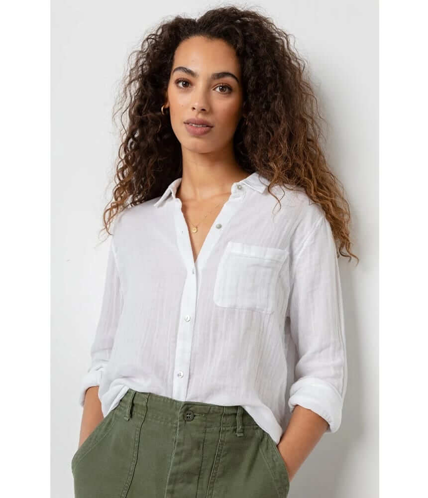 Rails Ellis Shirt in White