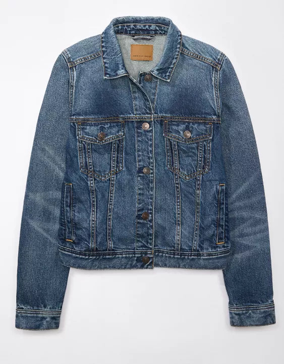 Vegan Denim Jacket