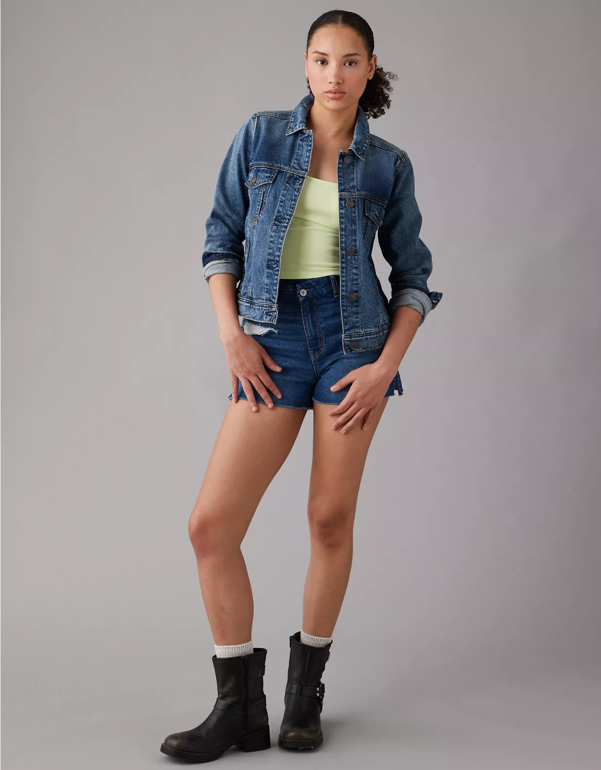 Vegan Denim Jacket