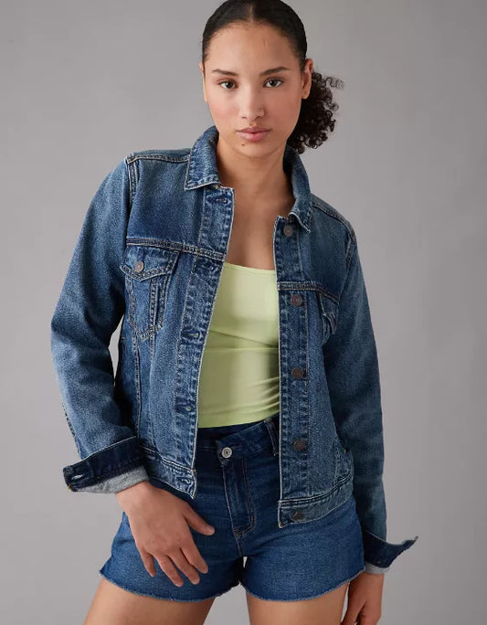 Vegan Denim Jacket