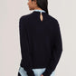 Bobble Detail Shirt Hem Knitted Jumper