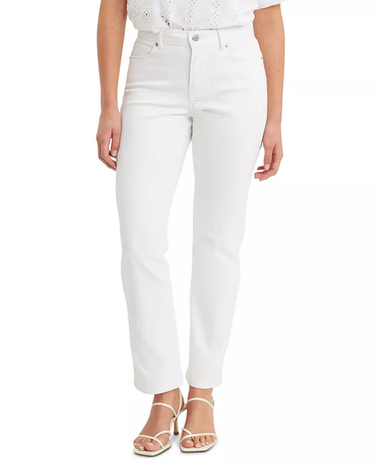 Women's Classic Mid Rise Straight-Leg Jeans