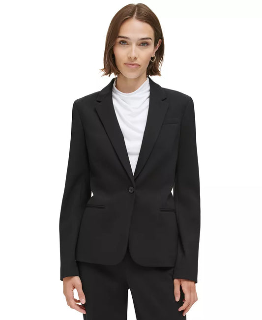 Women's One-Button Blazer