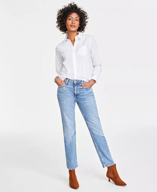Women's Collared Button-Down Shirt