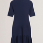 Pleated Hem Bodycon Knit Mini Dress