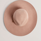 Bow Detail Pure Wool Fedora Hat