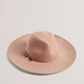 Bow Detail Pure Wool Fedora Hat