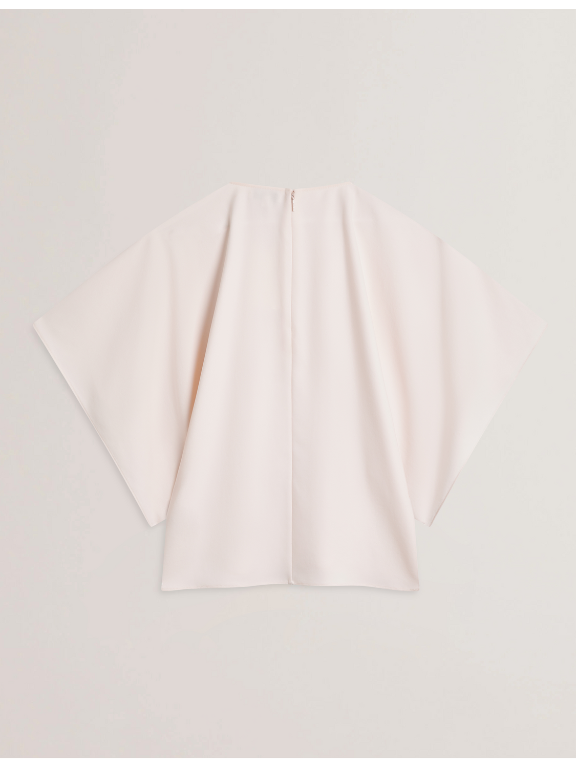 Batwing Short Sleeve Woven Blouse