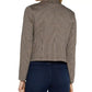 Liverpool Women's Plaid Knit Open-Front Blazer