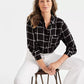 Women's Plaid Button-Front Perfect Shirt