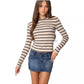 Womens Sivan Striped Long Sleeve T Shirt