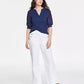 Women's Sailor High-Rise Wide-Leg Jeans