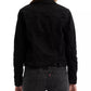 Black Denim Trucker Jacket