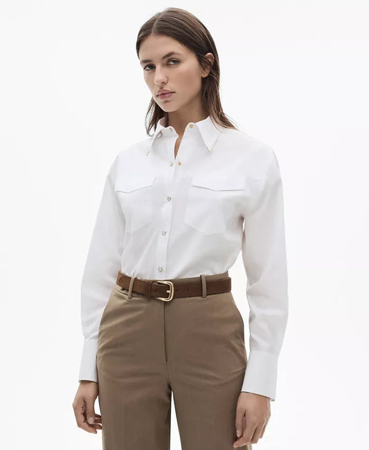 Women's Metal Detail Shirt