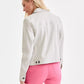 Stone Cotton Denim Jacket