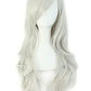 Long White Curly Wig
