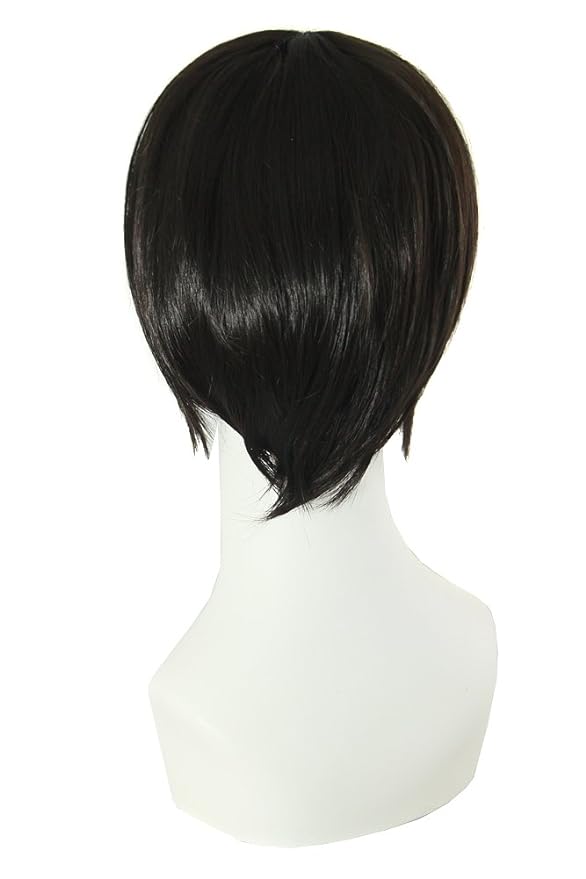 Short Straight Balck Wig