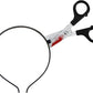 Knife Scissors Axe Cleaver Headband