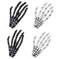 Halloween Skeleton Hands Bone Hair Clips