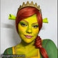 Green Grass Halloween Makeup