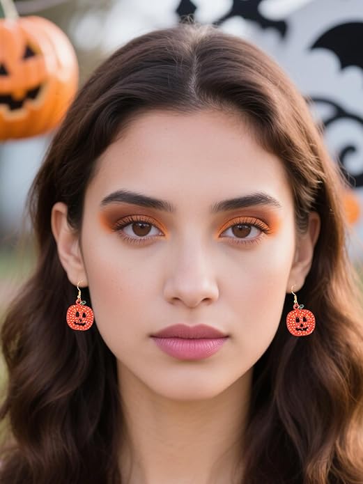 Pumpkin Earrings