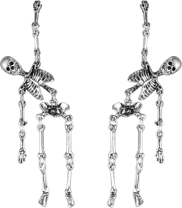 Skeleton Earrings