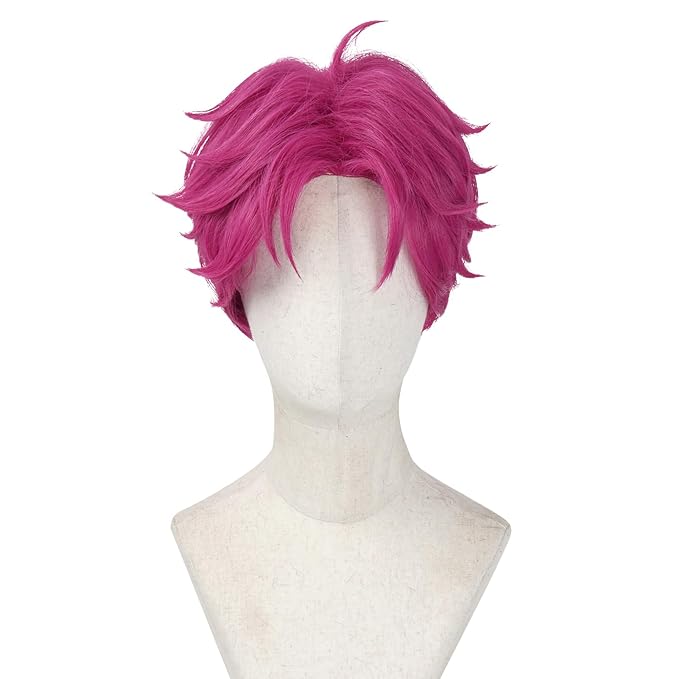 Grape Red Wig Halloween