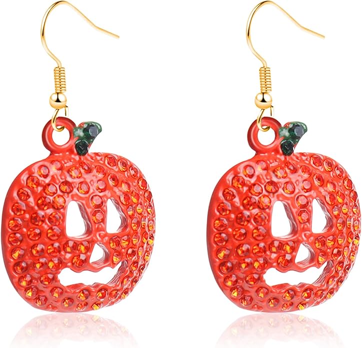 Pumpkin Earrings