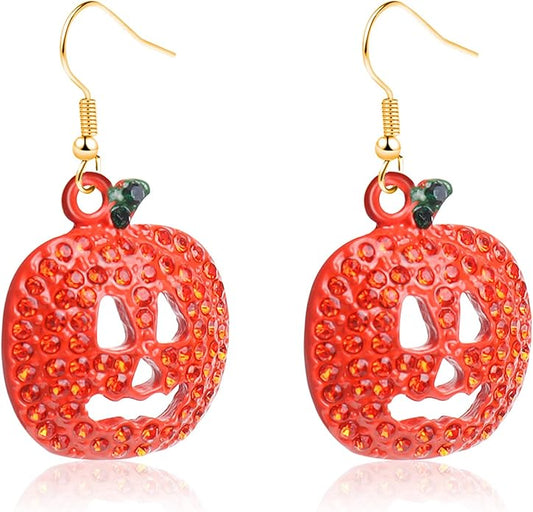 Pumpkin Earrings