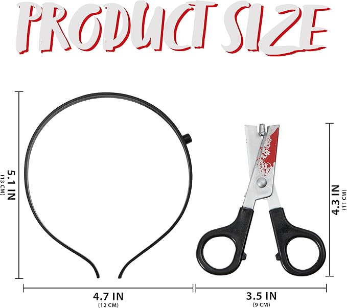 Knife Scissors Axe Cleaver Headband