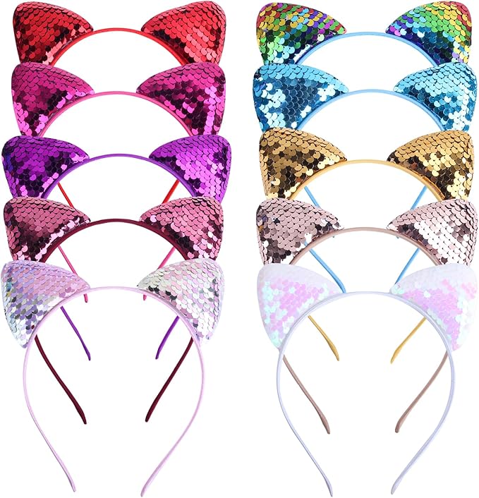 Sequin Cat Ears