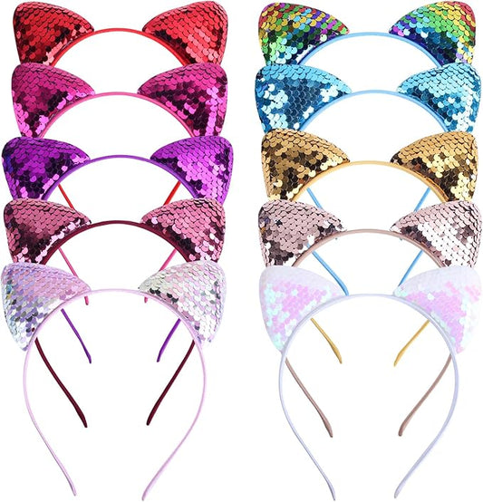 Sequin Cat Ears