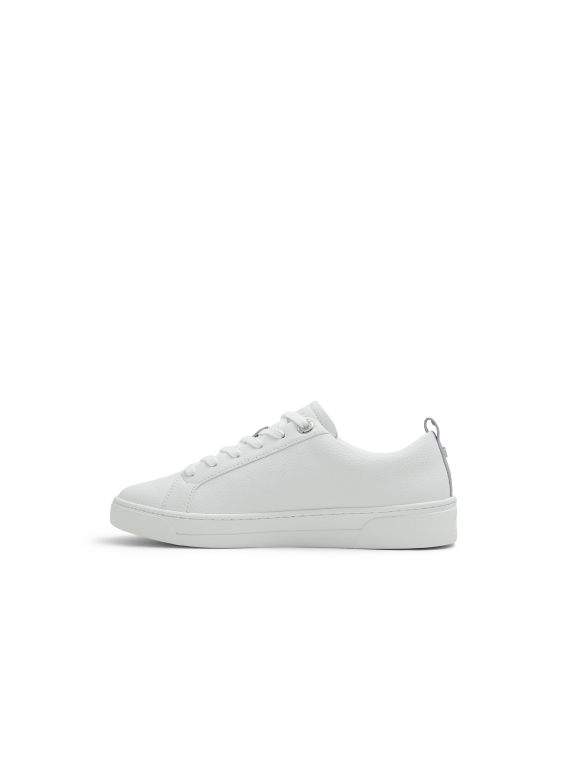 Logo Webbing Lace-Up Leather Sneakers