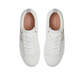 Logo Webbing Lace-Up Leather Sneakers