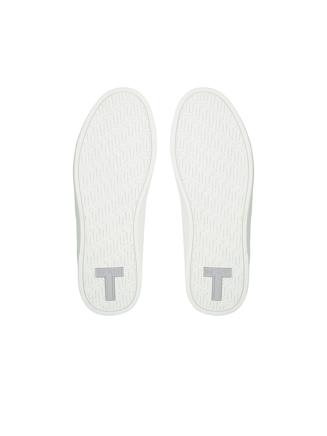 Logo Webbing Lace-Up Leather Sneakers
