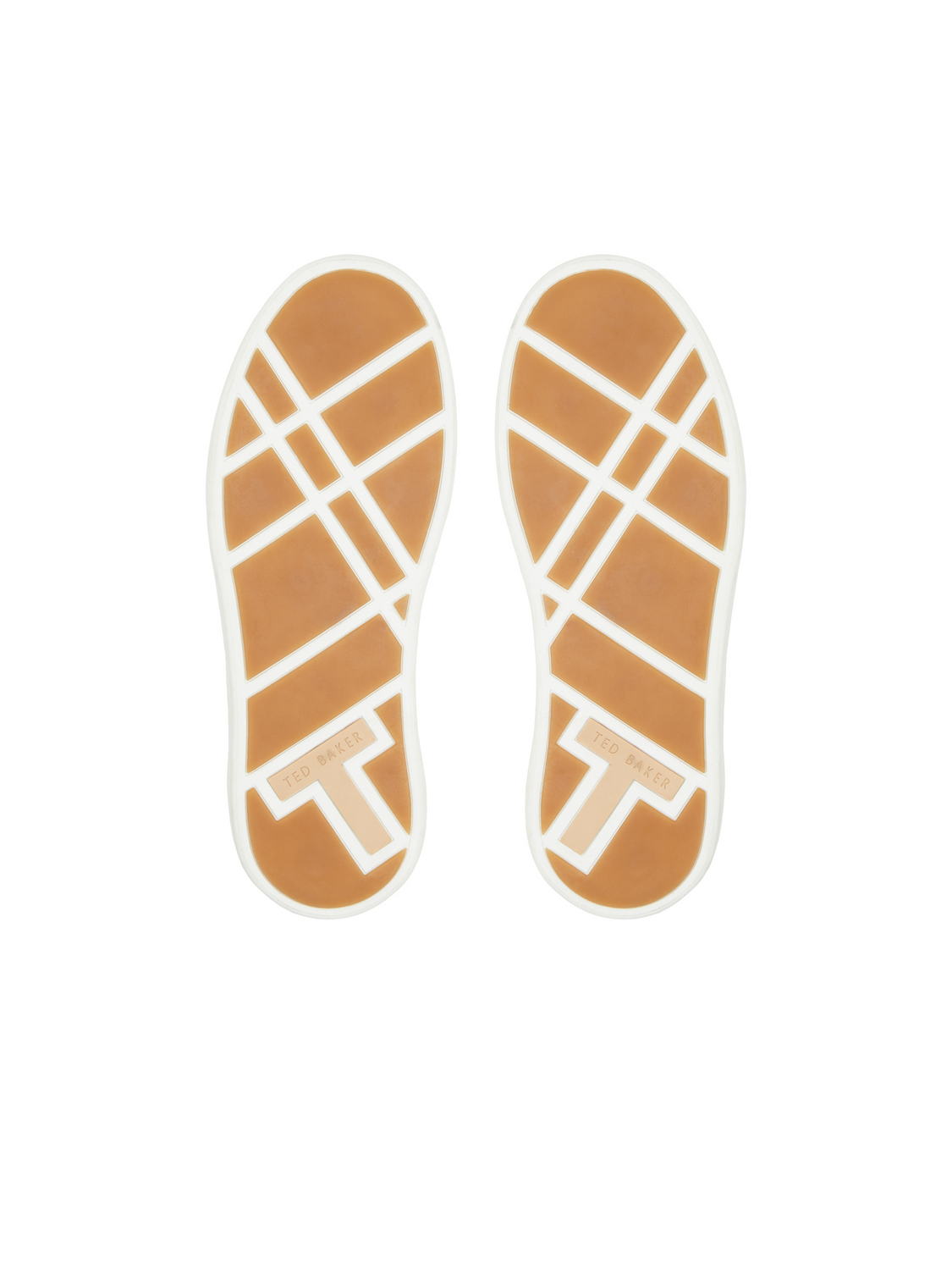 Metallic Detail Leather Platform Sneakers