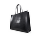 Croc Faux Leather Wide Icon Tote Bag
