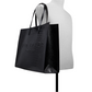 Croc Faux Leather Wide Icon Tote Bag