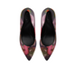Floral Print Pointed Toe Heeled Pumps