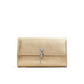 Metallic Leather Padlock Crossbody Bag