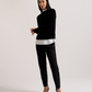 Bobble Detail Shirt Hem Knitted Jumper