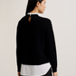 Bobble Detail Shirt Hem Knitted Jumper