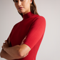 Pleated Hem Bodycon Knit Mini Dress