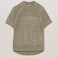 Metallic Knitted Short Sleeve Top
