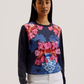 Woven Front Printed Jumper