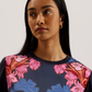 Woven Front Printed Jumper