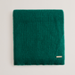 Ribbed Wool Blend Knitted Scarf