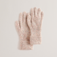 Wool Blend Ribbed Knit Gloves